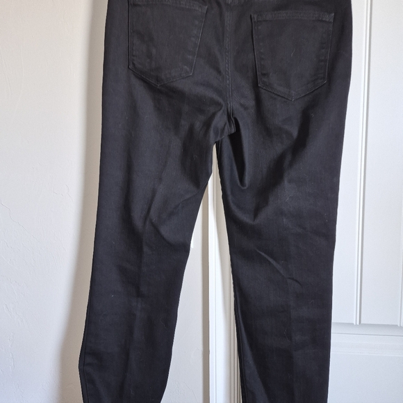Saint John's Bay Active Black Straight Leg Jeans - Picture 2 of 2